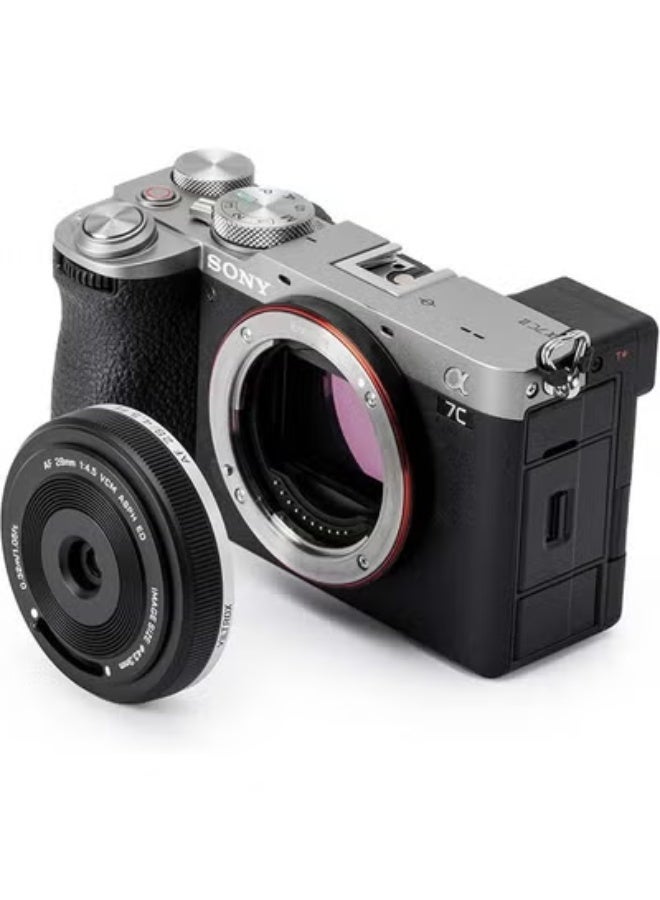 فيلتروكس عدسة VILTROX 28 مم f4.5 Pancake لـ Sony E، التركيز التلقائي 28 مم f/4.5 FE - عدسات إطار كامل رفيعة للغاية لحامل Sony E - Image 2